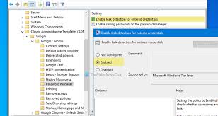 This article will tell you how to change the password policy in windows 10/8/7 using either local you might have seen on certain websites that for registering, you will have to enter a password that. Turn On Leak Detection For Entered Passwords In Google Chrome Using Gpedit Or Regedit Websetnet