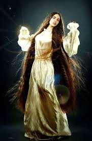 Long Hair Girl Shows Off Her Floor Length Hair Girls With Very Long Hair Long Hair Girl Hair Lengths Long Hair Pictures