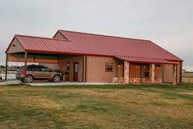 The concept of pole barn homes initiated with basic pole barns that were used for storing sacks of grain, wheat, and other food. Mueller Buildings Reviews Durable And Reliable Prefab Metal Properties