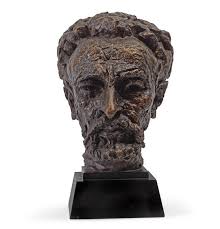 Bonhams : Dame Elisabeth Frink R.A. (British, 1930-1993) First Horse 56.3  cm. (22 1/8 in.) high (Conceived in 1990, this cast is number 1 from the  edition of 6)