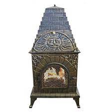 The bbq & pizza oven attachment for our chiminea. Aztec Allure Wood Fired Pizza Oven Grill And Fireplace Chiminea