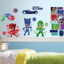 Nathans pj masks bedroom pjmasks catboy gecko owlette toddler with thomas bedroom ideas contain free home upgrade and improvement resources. Pj Mask Curtains Wayfair