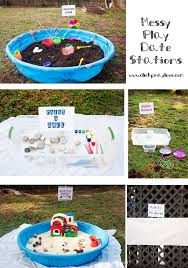 When spring and summer arrive, your kids will want to be outside playing as much as possible. Messy Play Date All For The Boys Toddler Activities Toddler Fun Activities For Kids