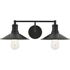 5 8 In Wall Sconce In Black Finish Walmart Com Elegant Lighting Black Wall Sconce Sconces