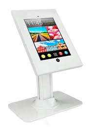 Mount It Anti Theft Ipad Table Mount Full Motion Universal Tablet Stand Fits Ipad 2 3 4 Ipad Air And 9 7 Inch Tablets Desk Stand White Review With Images Tablet Kiosk Tablet Stand