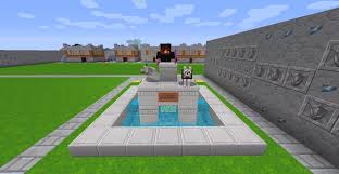 Maybe you would like to learn more about one of these? á… Build Fountain With Hero Statue In Minecraft Minecraft Bauideen De