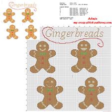 Christmas Cookies Gingerbreads Free Cross Stitch Pattern Download Made Cross Stitch Christmas Ornaments Christmas Cross Stitch Cross Stitch Patterns Christmas