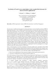 Verzeichnis von ärzte in magdeburg. Pdf Excitation Of Lamb Waves Using Higher Order Coupled Field Elements For Smart Structure Applications