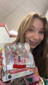 Opening a Topps Holiday Mega and getting excited for Topps Chrome NBA  tomorrow‼️, #basketball #basketballcards #topps