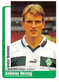 Posted by andreas herzog hi, i'm andrew. Sticker 181 Andreas Herzog Panini German Fussball Bundesliga 1998 1999 Laststicker Com
