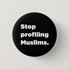 Stop Profiling Muslims Button Zazzle Com In 2020 Muslim Racism Custom Buttons