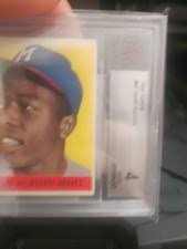 Las mejores ofertas en Servicios de clasificación Topps Hank Aaron Beckett  (BGS) tarjetas de colección de Deportes y accesorios de béisbol