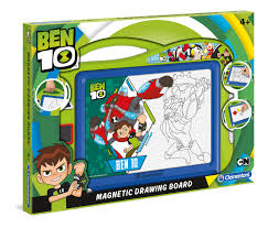 It's hero time as ben tennyson, it's up to you to save the world. Ben 10 Magnetic Drawing Board Clementoni
