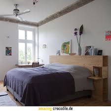 Das Kopfteil Vom Bett Haben Wir Vom Tischler Bauen Lassen Weil Es Besondere Anforderungen Erfullen Sollte Hinter Innenarchitektur Inneneinrichtung Haus Deko