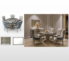 Set a place for dining room style. Ekar Furniture Classic Furniture
