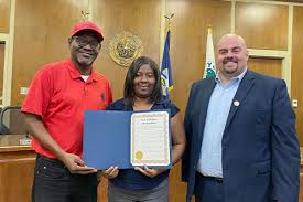 Council promotes officers, adds new one to roster