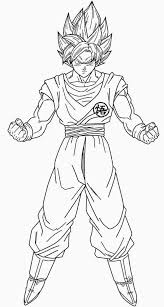 Blue Goku Coloring Pages Dragon Ball Art Goku Dragon Ball Art Dragon Ball Artwork