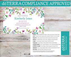 Check out our essential oil business cards selection for the very best in unique or custom, handmade pieces from our business & calling cards shops. Stationery Party Supplies Compliance Approved Doterra Business Cards Essential Oil Business Cards Stationery