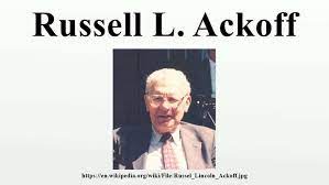 Russell L Ackoff - Alchetron, The Free Social Encyclopedia