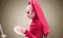 Since then, rose petals have been a painful symbol for shea,. Sasha Velour Gifs Tenor
