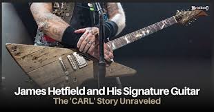 James Hetfield and His Signature Guitar