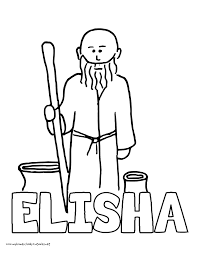 This devotion based on the old testament story about the prophet elisha and the shunammite woman by one of our staff at compassion ghana will inspire you to muster up faith. Elisha Coloring Pages Coloring Home