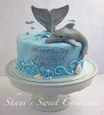 meet seamore he was made for a little girl who loves dolphins happy birthday to rori dolphin birthday cakes dolphin cakes birthday cake kids