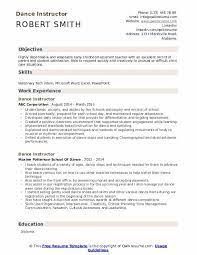 Sometimes it helps to see the process itself. Dance Instructor Resume Samples Qwikresume