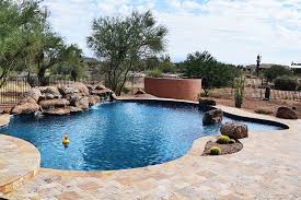 Shop for backyard inflatable pools online at target. Custom Pools Gallery Pool Contractors In Phoenix Emerald Pools