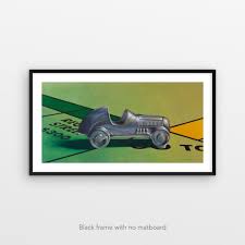 Race to the Finish” art print by Ricky Drew