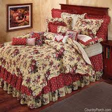 They can be both decorative and warming, thick comforters are stitched or quilted to secure the filling and to ensure that it is evenly distributed. Rosetta Quilt Bedding By C F Enterprises