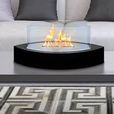 Orren Ellis Craddock Bio Ethanol Tabletop Fireplace Wayfair In 2020 Tabletop Fireplaces Fire Pit Coffee Table Tabletop Firepit