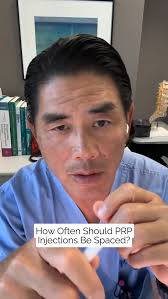 PRP isn’t always one and done., Injection spacing depends