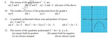 Whether it is charts to remind kids of their count sequence, or exercises with colorful images, creating visual ways of learning to help comprehend the. Cbse Class 10 Mathematics Polynomials Mcqs Set A Multiple Choice Questions For Polynomials
