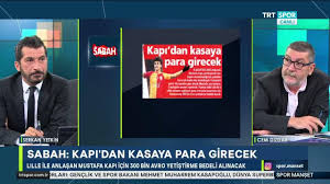 Trt Spor Serkan Yetkin Ile Cem Dizdar Mustafa Kapi Lille Ile Anlasti Kapi Dan Kasaya Para Girecek Haberini Yorumladilar Facebook