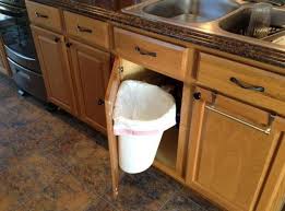 Where Do You Hide The Trash Can In Your Kitchen Good Questions Trash Cans For Kitchen Cabinets Kitchen Trash C Kitchen Waste Bin Kitchen Trash Cans Trash Can