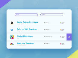 Job Listing List Of Jobs Interactive Design List Design