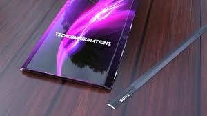 Sony Xperia Note Concept Is Having A 6 2inch 4k Oled Display With 18 9 Aspect Ratio It Is Powered By Qualcomm Snapdragon 845chipset W Sony Xperia Sony Notes