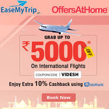 Get 5000 Off On International Flights Through Easemytrip Hotel Coupons Book Flight Tickets International Flights