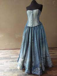 Weitere ideen zu hochzeitskleid, kleider, kleidung. Jeanshochzeitskleid Gemacht Von Der Jeanshose Hochzeitskleid Taschen Hochzeitskleid Eng Modernes Hochzeitskleid