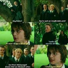 Harry potter and draco malfoy ship memes. 10 Humorous Harry Potter And Draco Malfoy Memes Animated Times