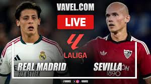 Real Madrid vs Sevilla LIVE Score Updates in LaLiga Match