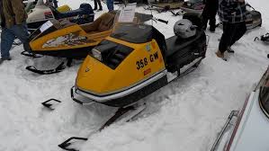 Image result for Orange 1973 Snowmobile