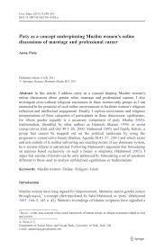 How to get a user flair: Pdf Piety As A Concept Underpinning Muslim Women S Online Discussions Of Marriage And Professional Career