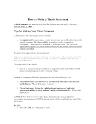 Writing Writing A Thesis Statement Thesis Statement Thesis Statement Examples