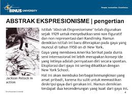 Adapun pengertian abstrak dalam bidang ialah sebagai berikut : Seni Abad 20 Abstrak Ekspresionisme Pop Art Op Art Pertemuan 9 Ppt Download