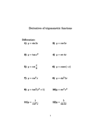 Use the definition of the derivative to find the derivative of each function with respect to x. Derivative Worksheet With Solutions Nidecmege