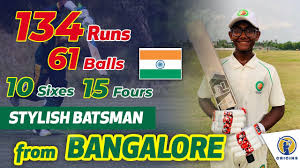 Fastest Century of the tour by Indian youngster