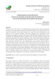 (c) segregation of homologous chromosomes. Pdf Comparison Of Knowledge Levels Of Meiosis And Mitosis Divisions In Seventh Graders With Mixed Methods