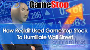 An angry mob on reddit is pushing up gamestop's stock price and pissing off a bunch of investors on reddit have launched an attack that's both trolling and serious on wall street firms by. How Reddit Used Gamestop Stock To Humiliate Wall Street Gamestop Short Sellers Lose Billions Youtube